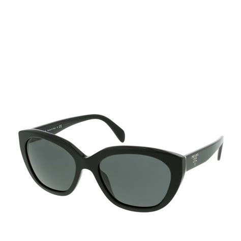 prada 0pr-16rsf-8053672513066 black on model|Prada PR 16RSF HERITAGE Sunglasses .